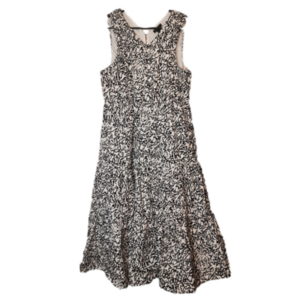 Halogen maxi dress. Black and white size L. Worn once to a wedding.